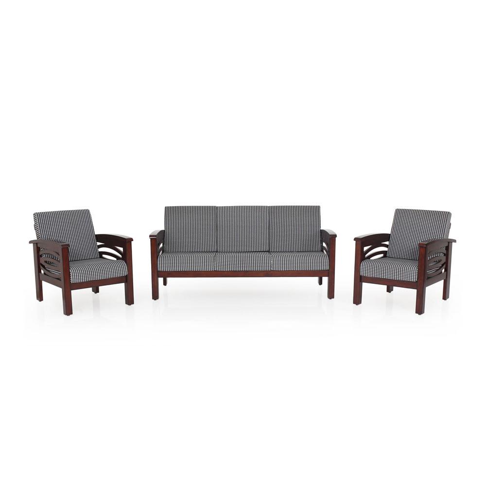 Protea Solid Wood Sofa Set By Furniture Magik