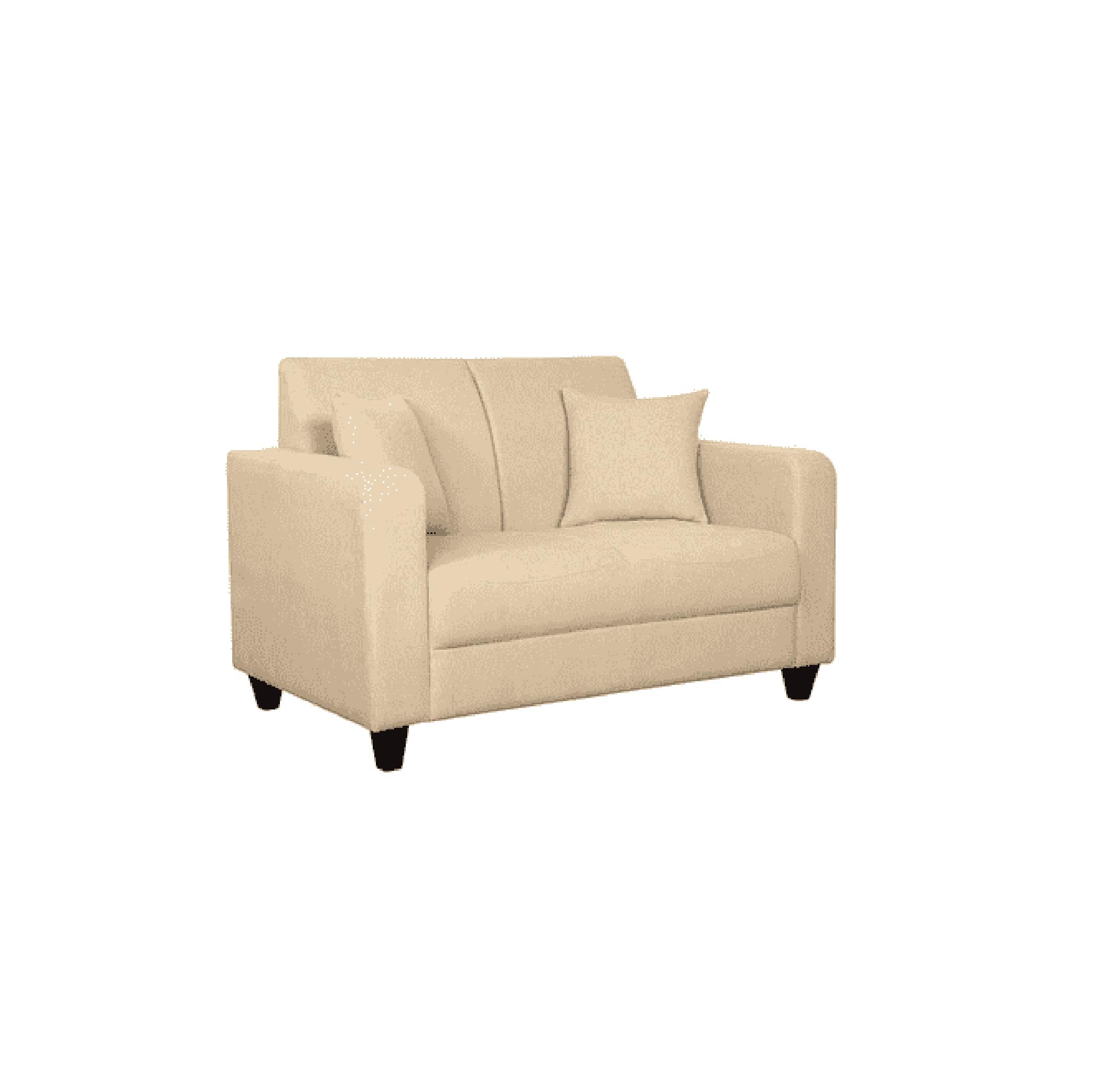 Naples Two Seater Sofa in Beige Colour