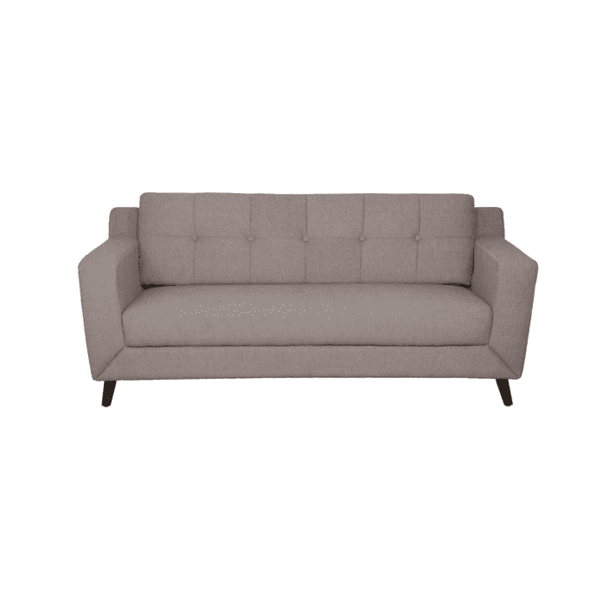 Nocera Three Seater Sofa in Sandy Brown Colour