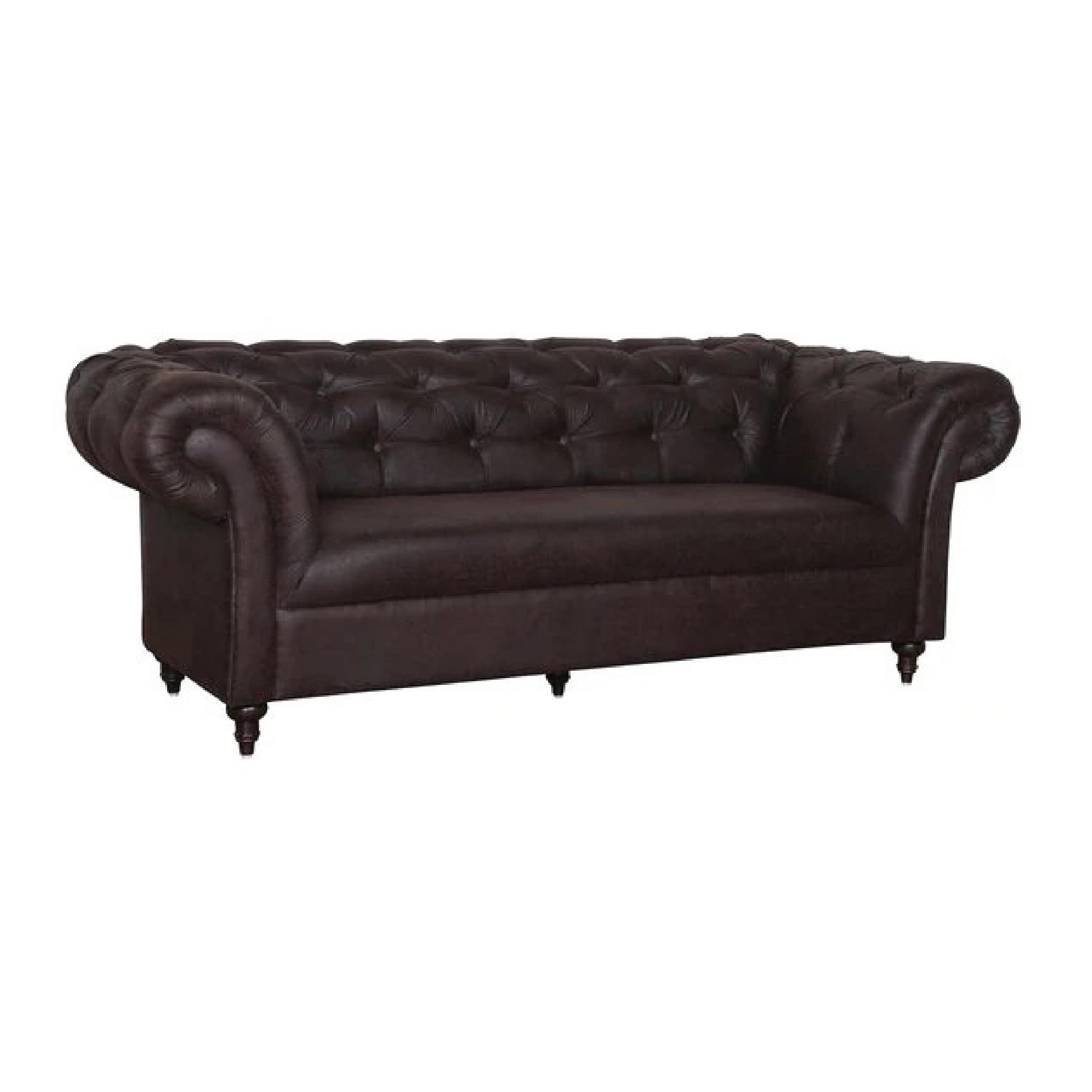 Capua Three Seater Fabric Sofa