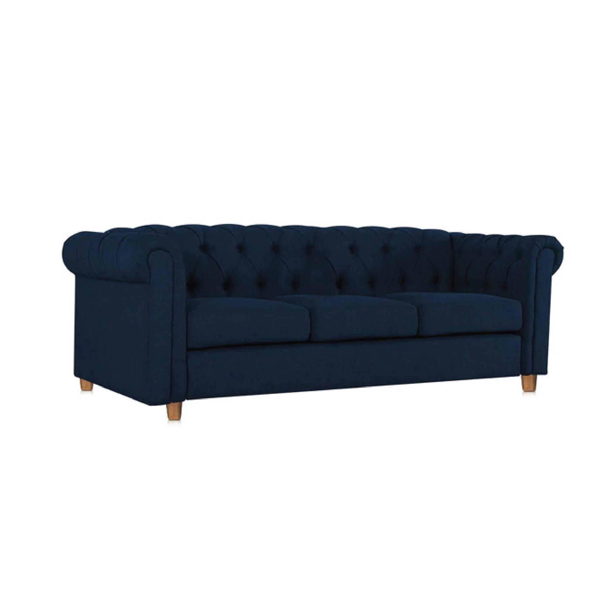 Sulmona Three Seater Fabric Sofa