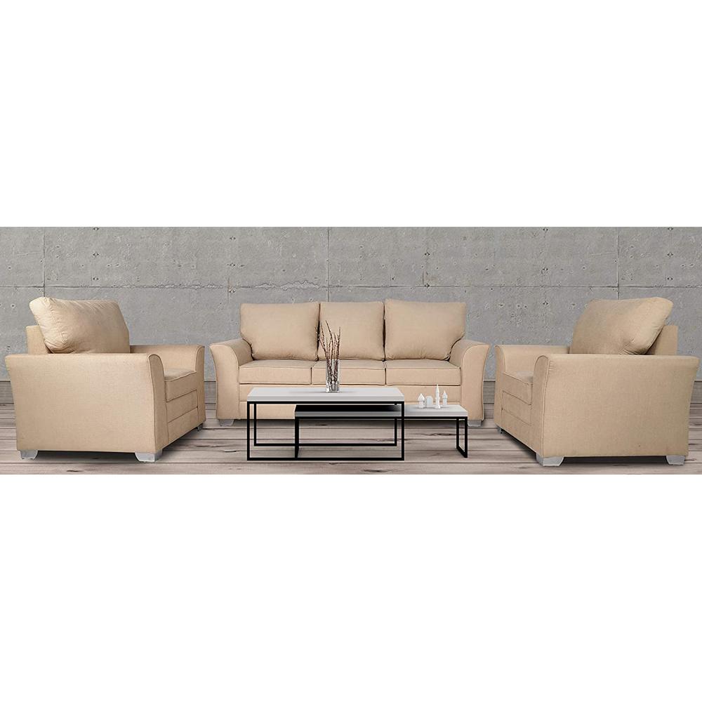 Aidan Fabric 3+1+1 Seater Sofas  