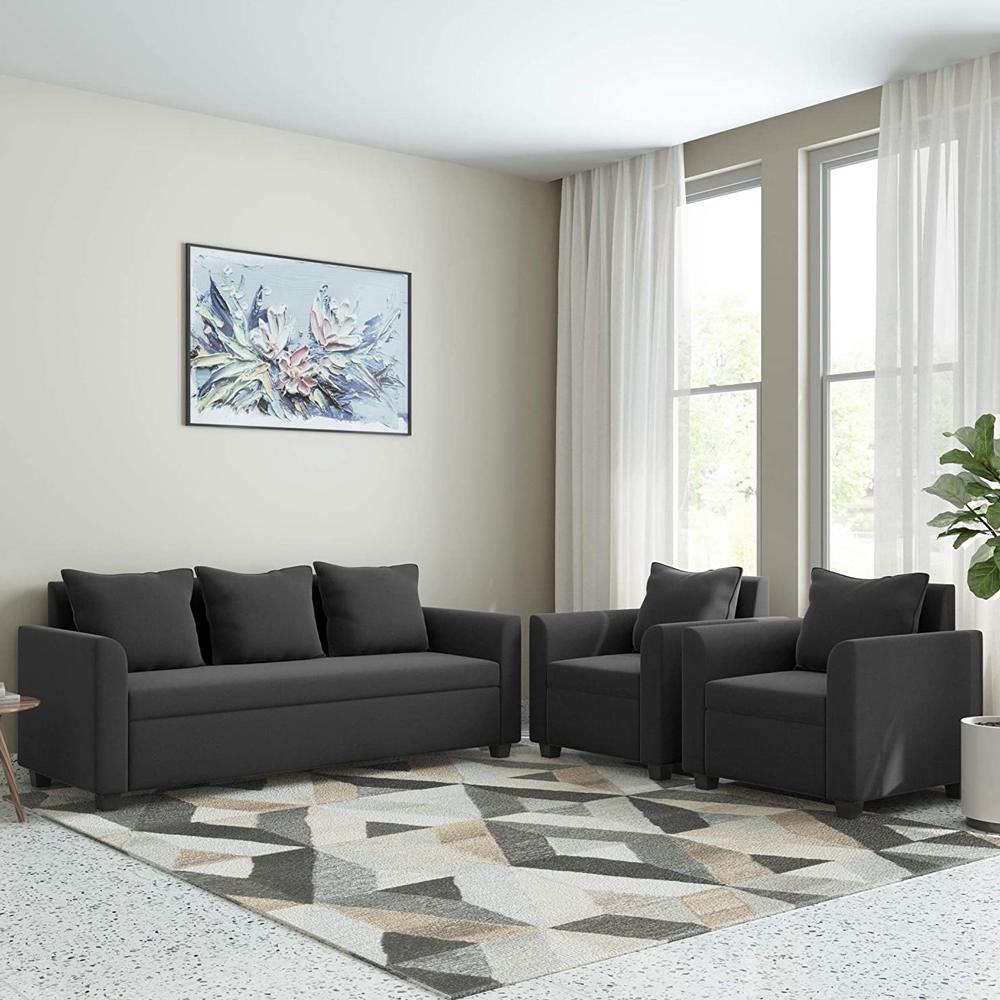Tobias Fabric 3+1+1 Seater Sofas  