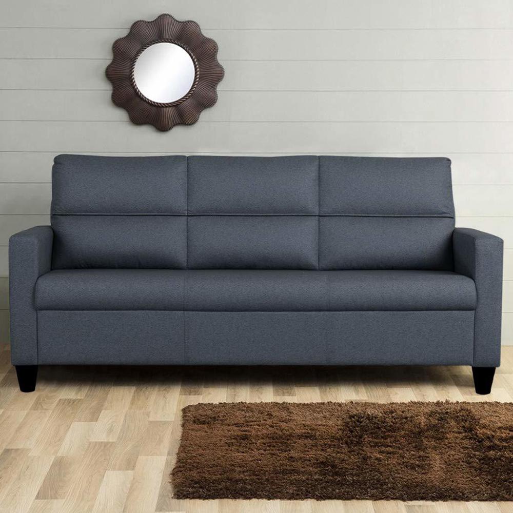 Gustav Fabric Three Seater Sofas  