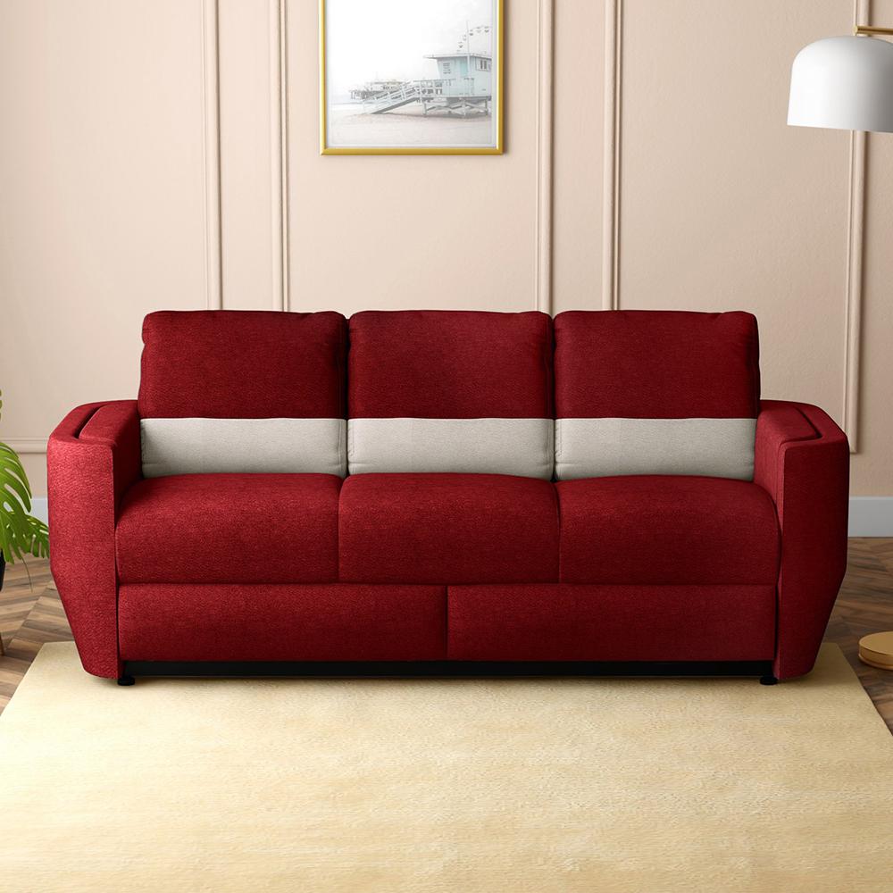 Lane Fabric Three Seater Sofas  