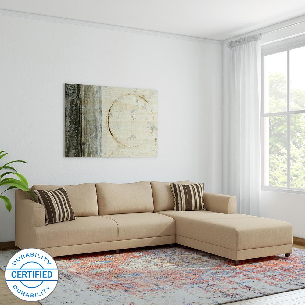 Damien Fabric L-shaped Sofas  