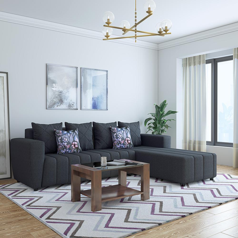 Cohen Fabric L-shaped Sofas  