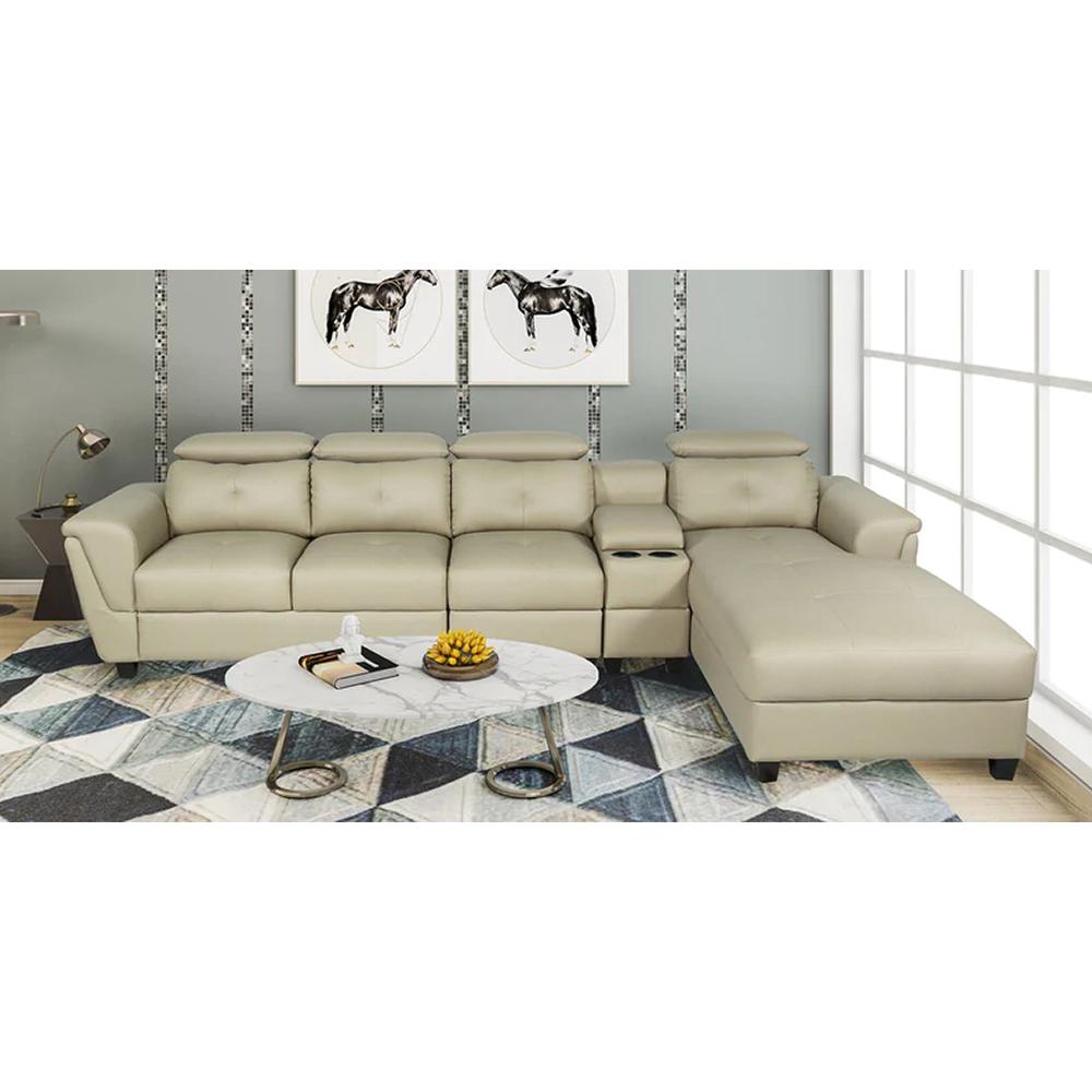 Lukas Fabric L-shaped Sofas  