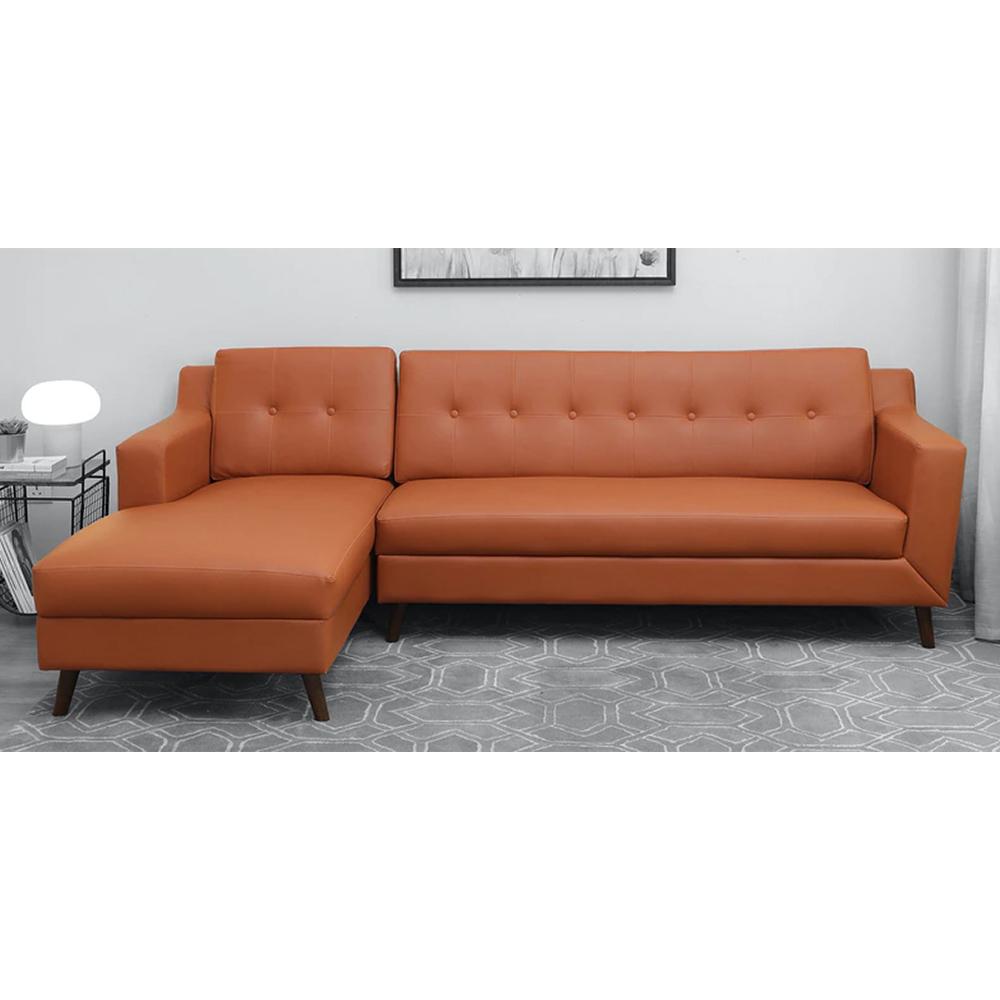 Emilio Fabric L-shaped Sofas  