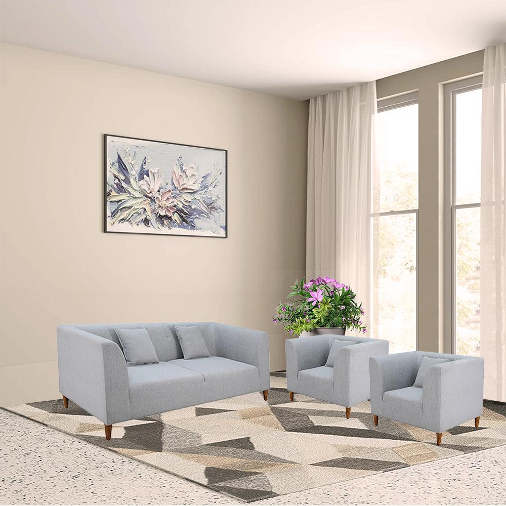 Tucker Fabric 3+1+1 Seater Sofas  
