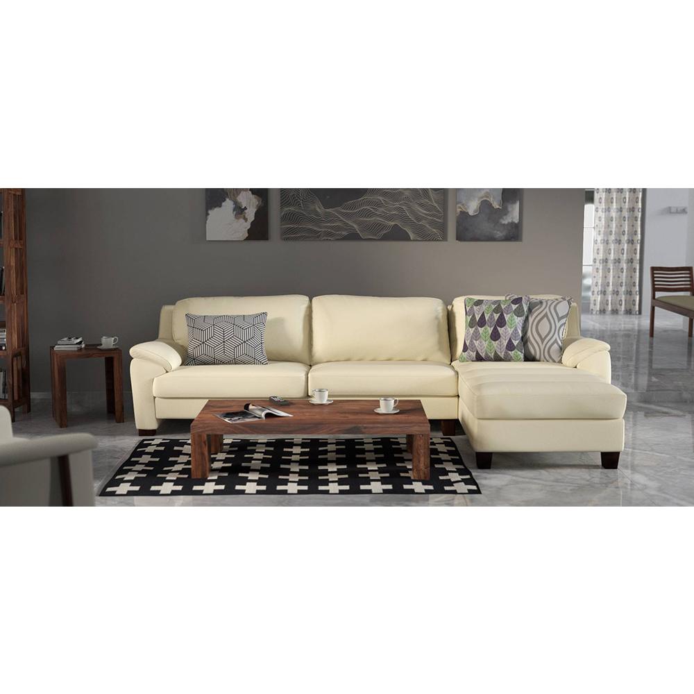 Hailey Leatherette L-Shaped Sofas   