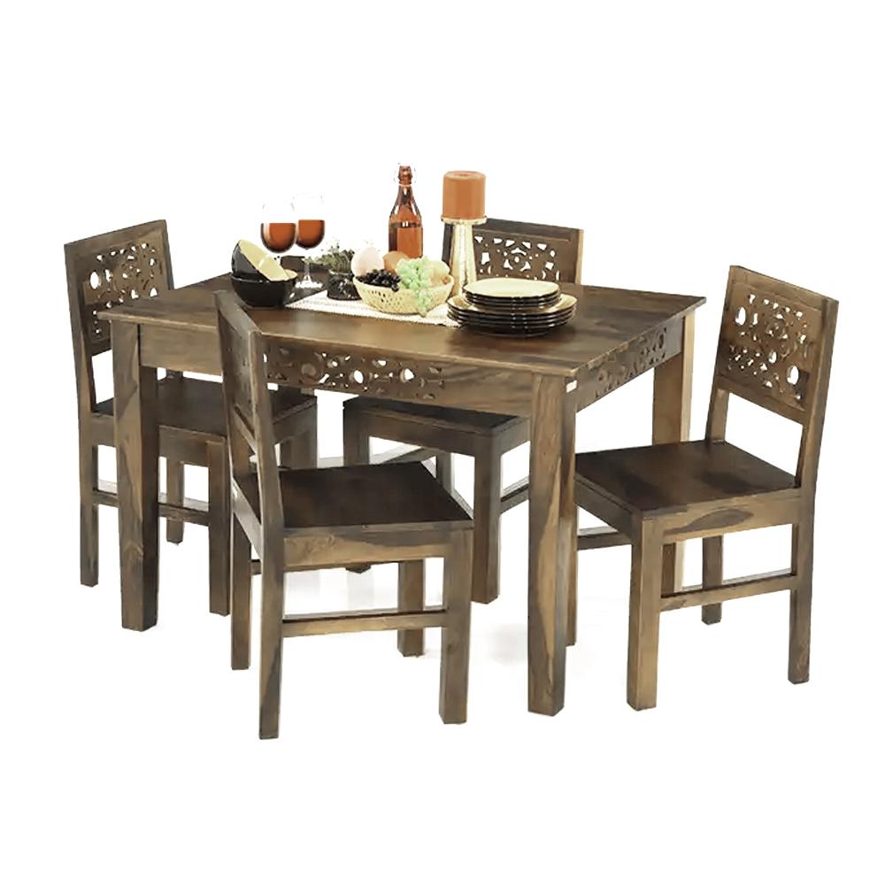 Skyler 1+4 Sheesham Wood Dining Set