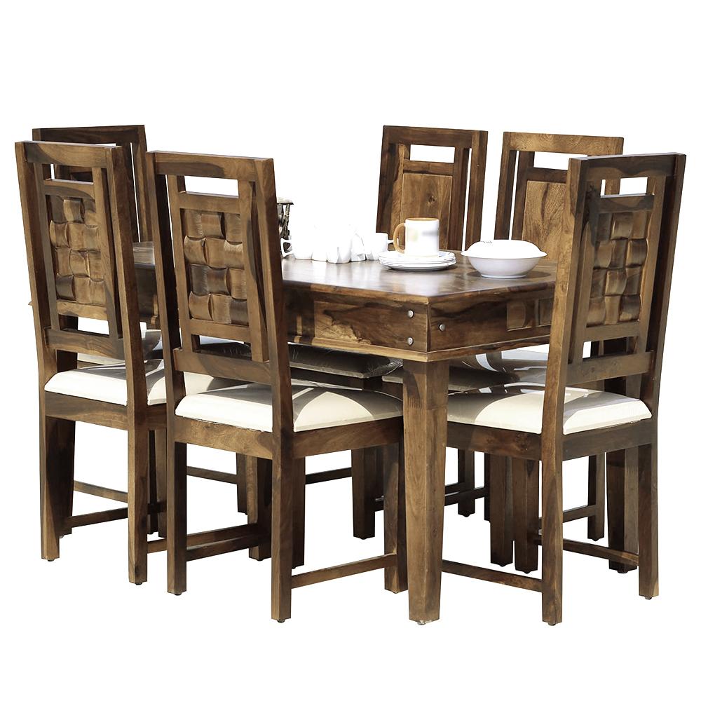 Helena 1+6 Sheesham Wood Dining Set