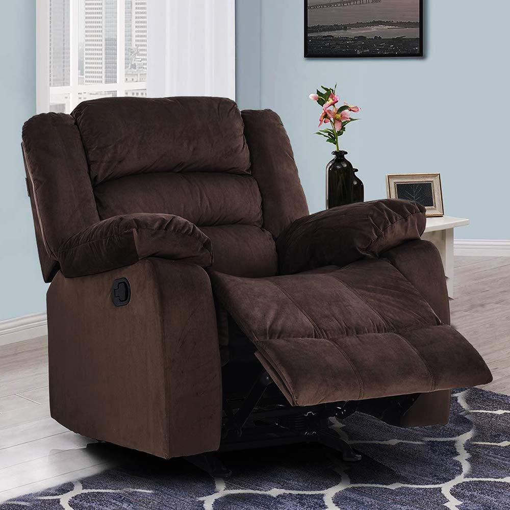 Alaina Fabric Single Seater Recliner 