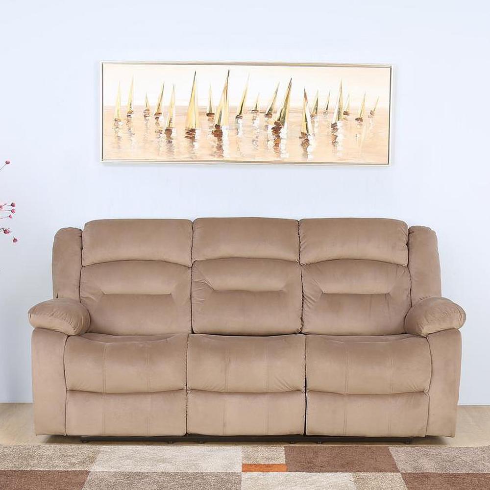 Margot Fabric Three Seater Recliner 