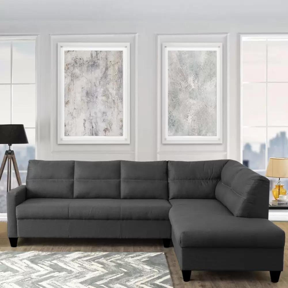 Volin 3 Seater Lounge Sofa in Grey Colour