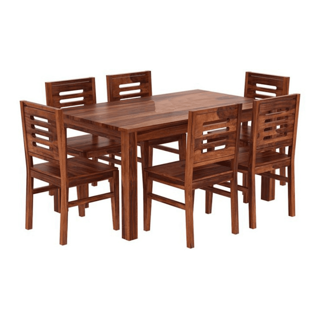 Arov 1+6 Sheesham Wood Dining Set