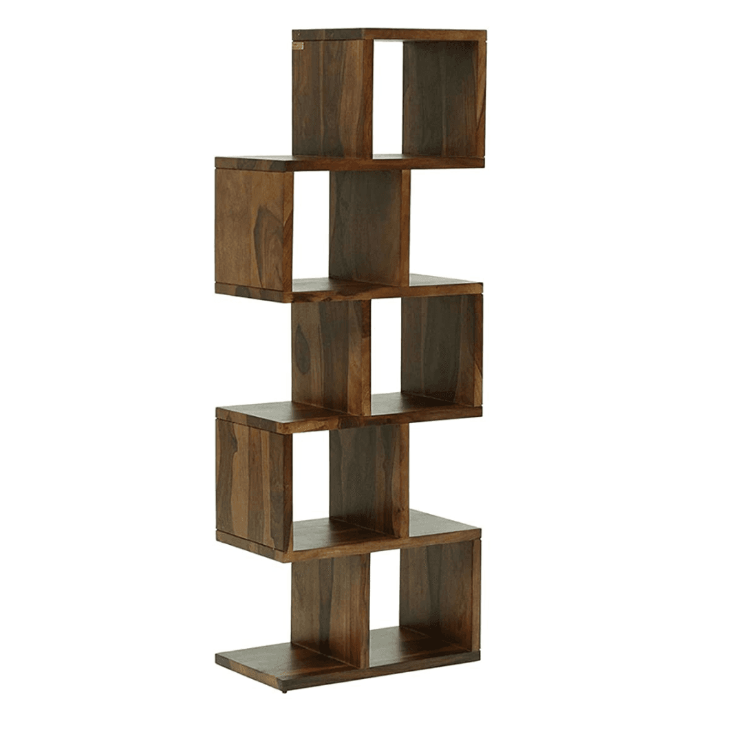 Leh Sheesham Wood Bookshelf