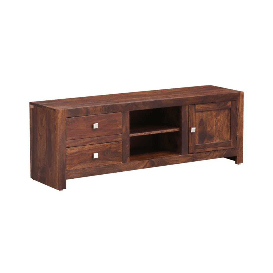 Poraz Sheesham Wood TV Unit