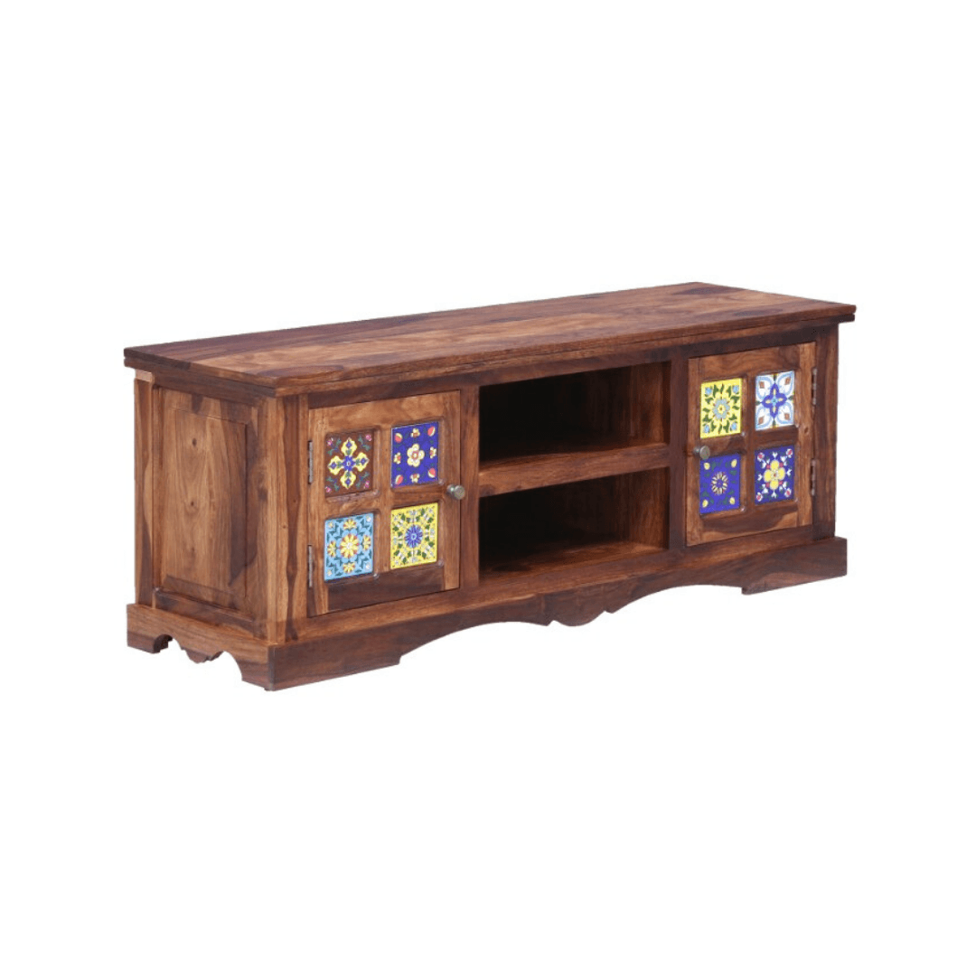 Gaver Sheesham Wood TV Unit