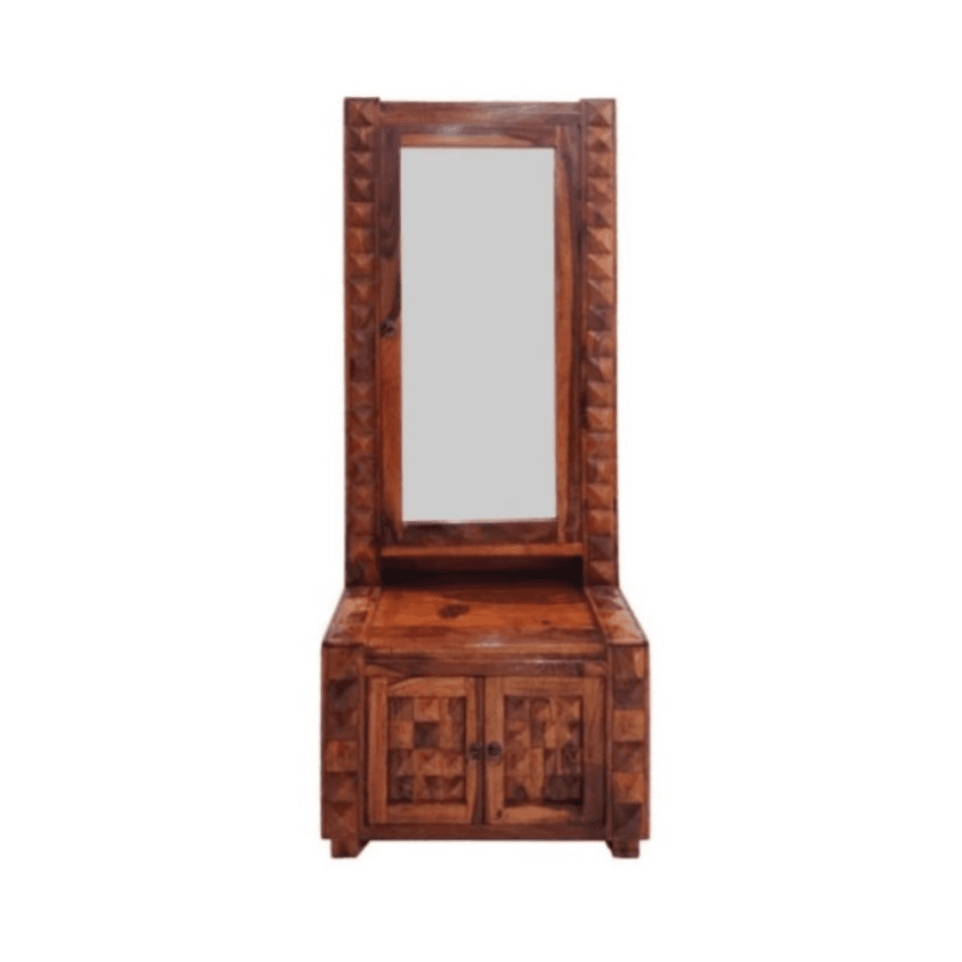 Henna Sheesham Wood Dressing Table
