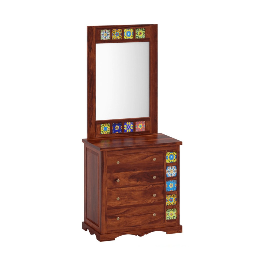 Valz Sheesham Wood Dressing Table