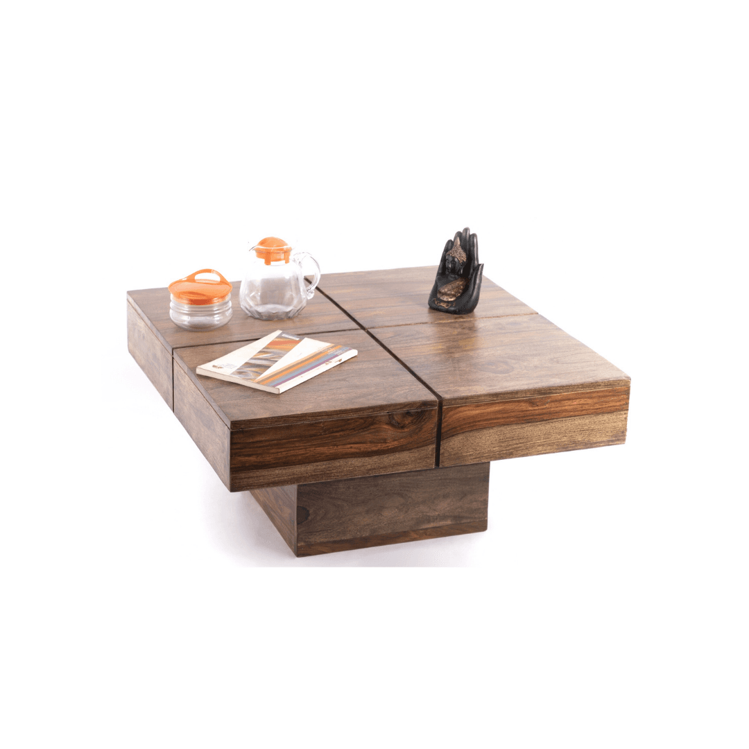 Jean Sheesham Wood Coffee Table
