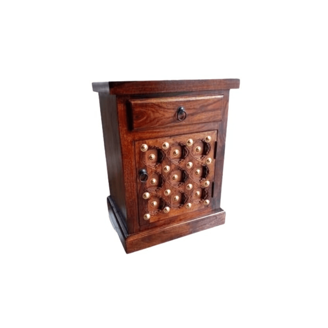 Maxie Sheesham Wood Side Table