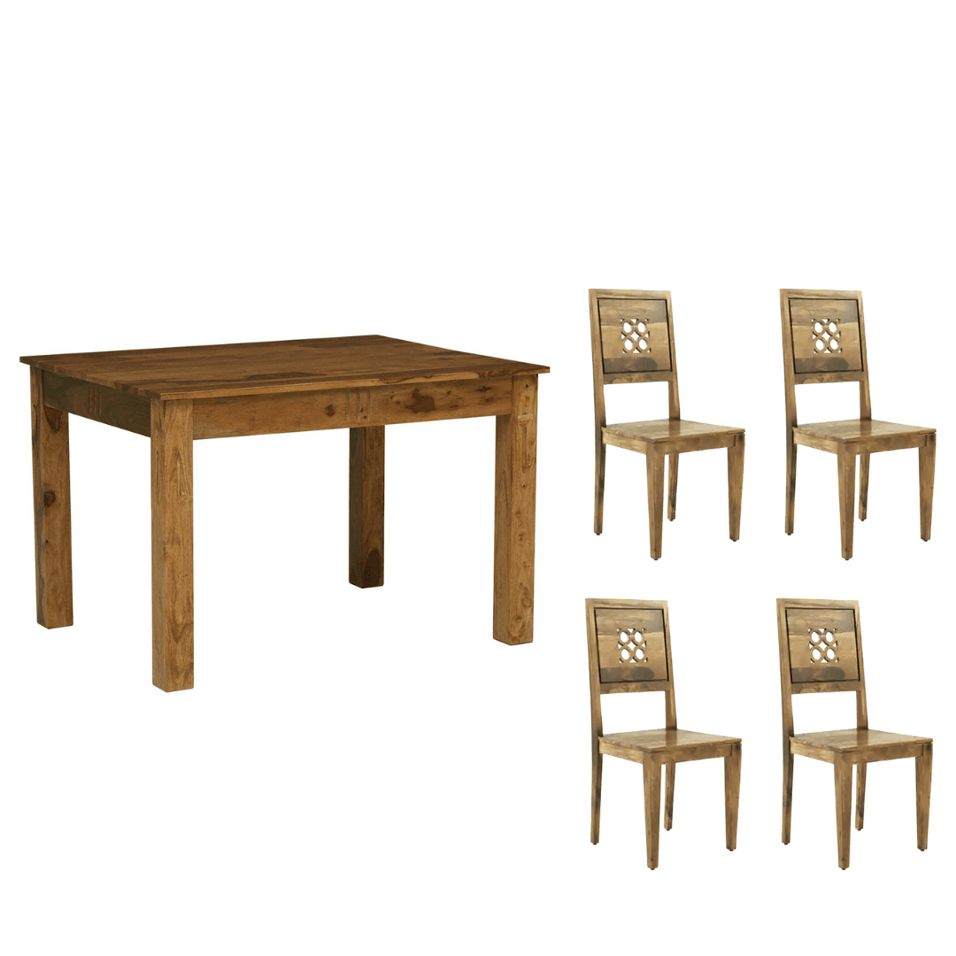 Sting 1+4 Sheesham Wood Dining Set