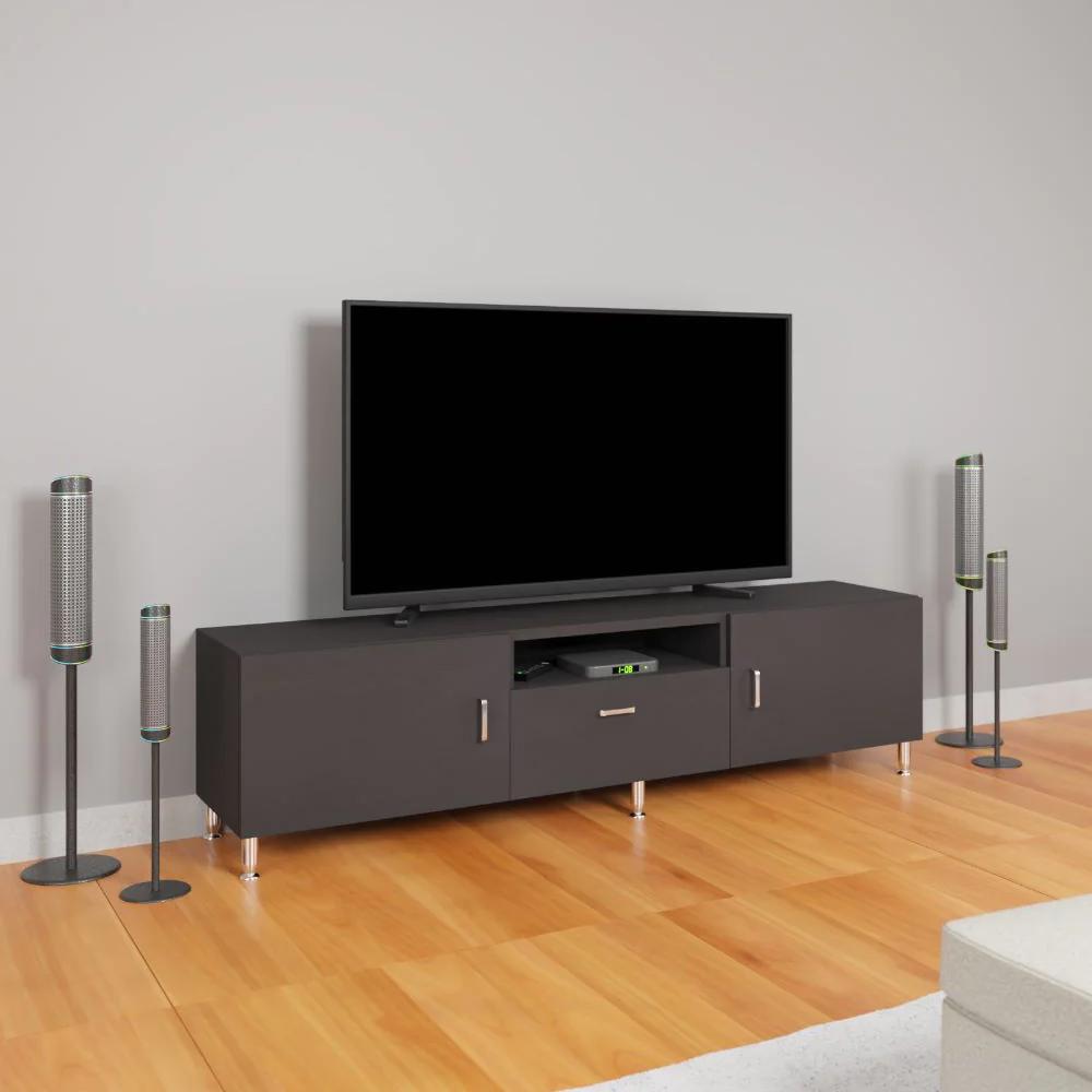 Fernanz Engineered Wood TV Unit in Wenge Colour