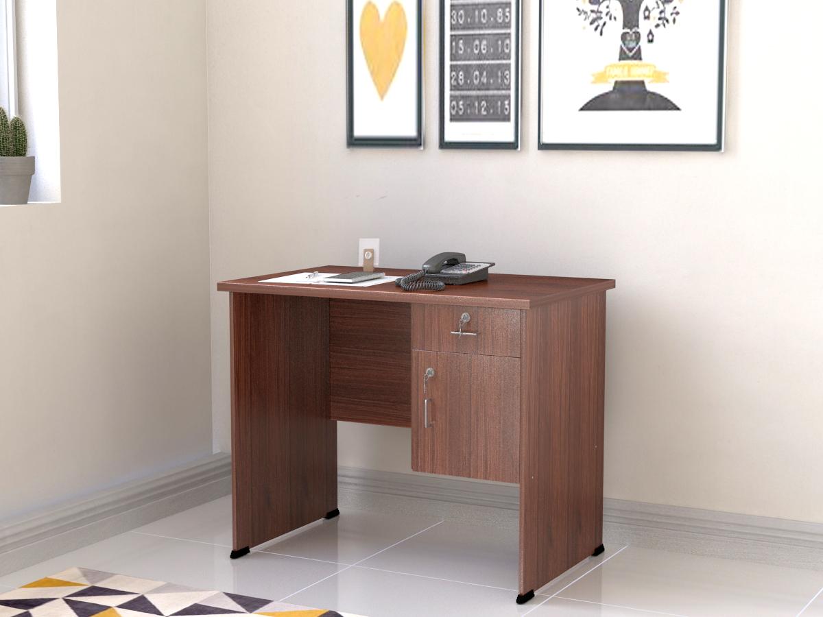 Alpha Engineered Wood Medium Size Office Table