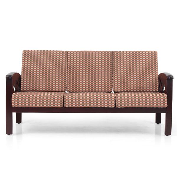 Marigold Solid Wood Three Seater Sofa By Furniture Magik
