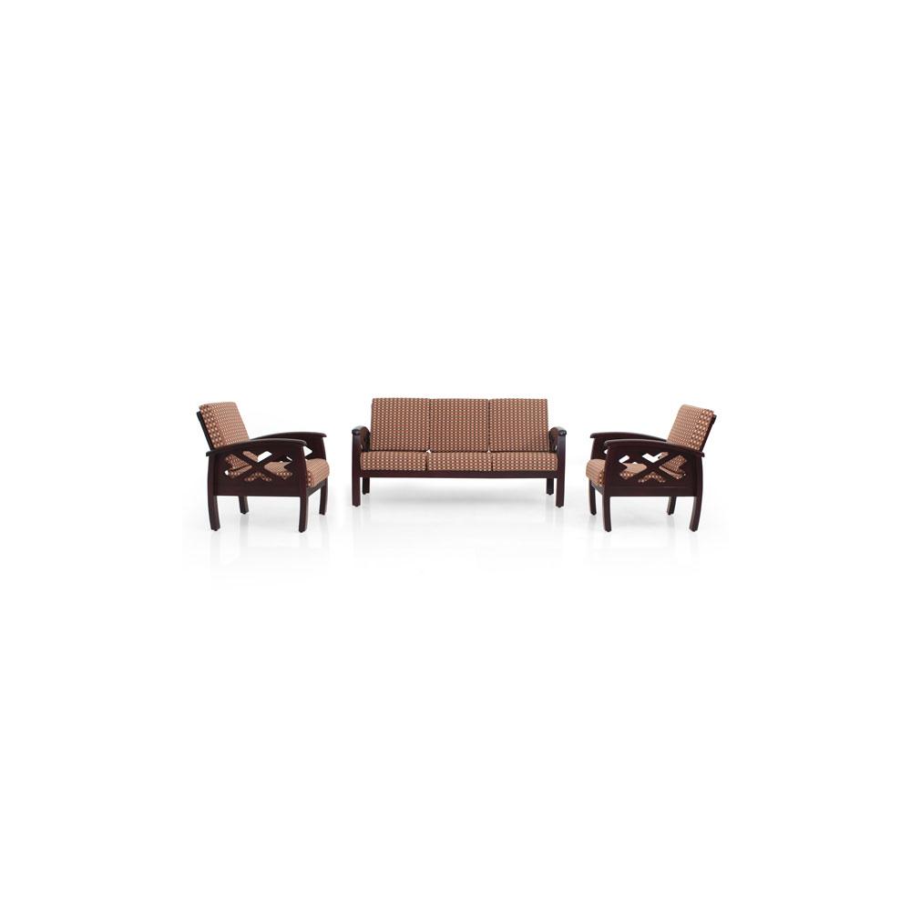 Marigold Solid Wood Sofa Set By Furniture Magik