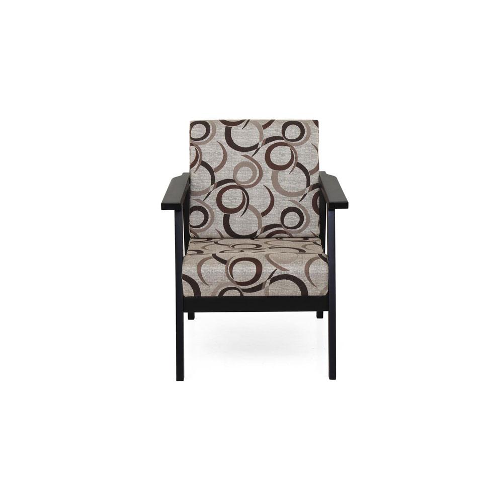 Pothos Solid Wood Single Seater Sofa By Furniture Magik