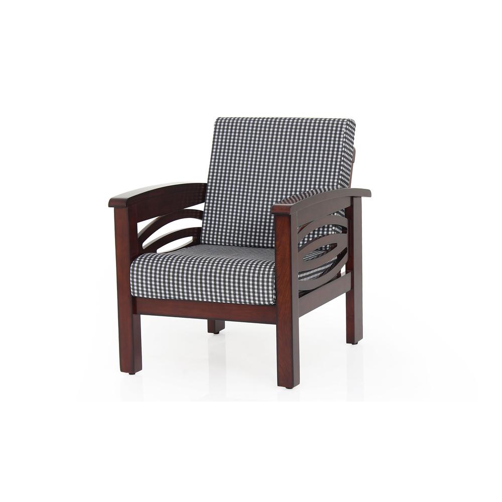 Protea Solid Wood Single Seater Sofa By Furniture Magik