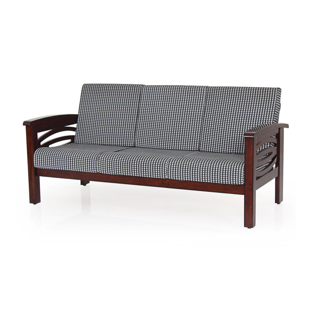 Protea Solid Wood Three Seater Sofa By Furniture Magik