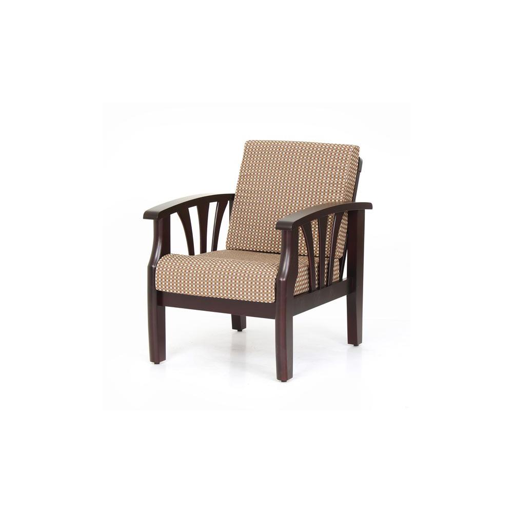 Solidago Solid Wood Single Seater Sofa By Furniture Magik