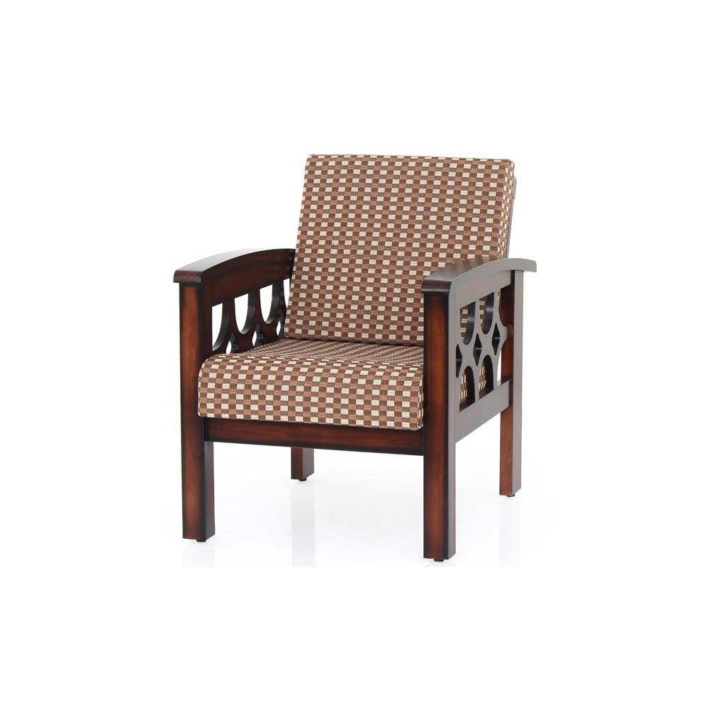 Bella Solid Wood Single Seater Sofa By Furniture Magik