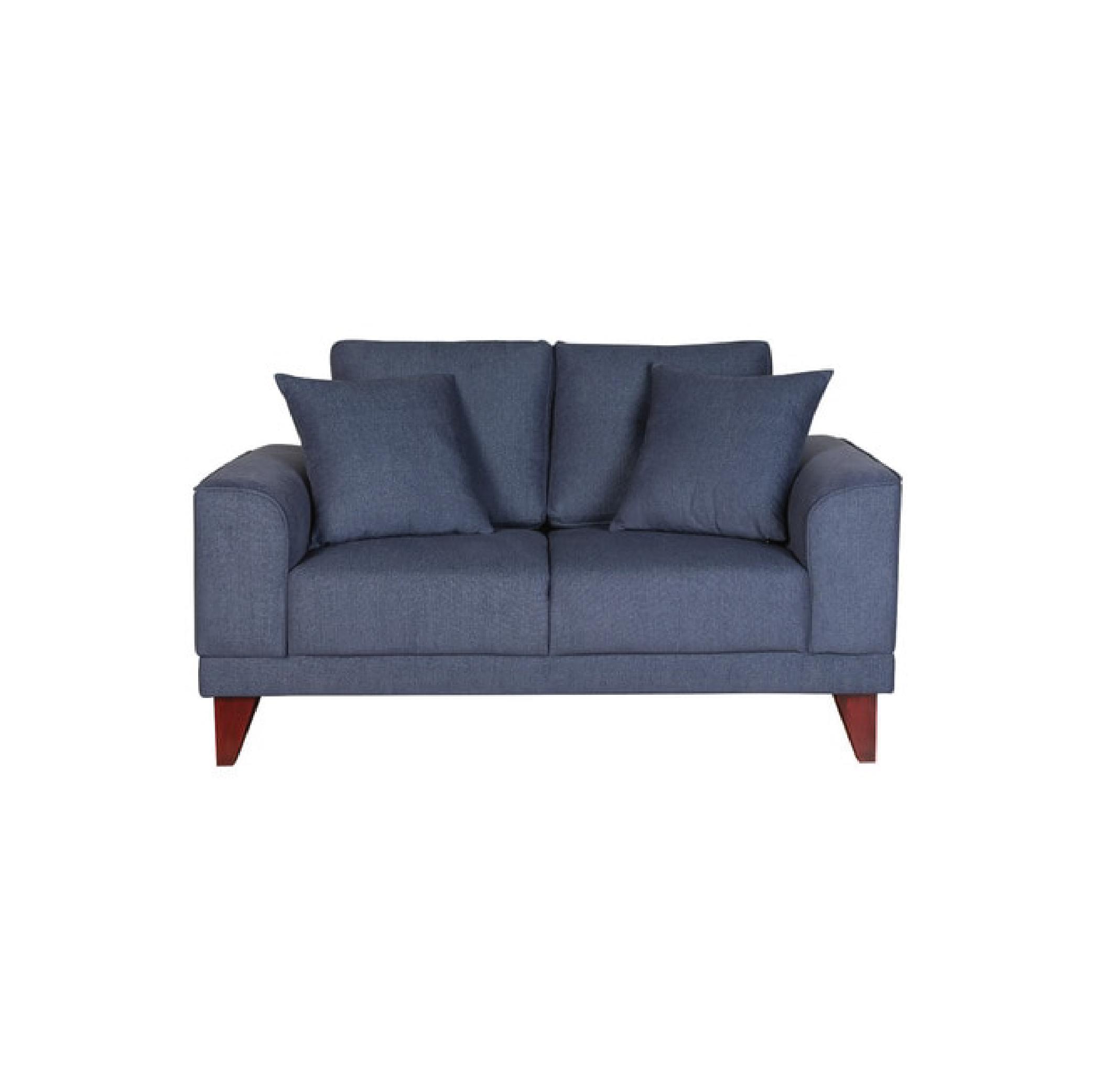 Arco Two Seater Sofa in Navy Blue Colour