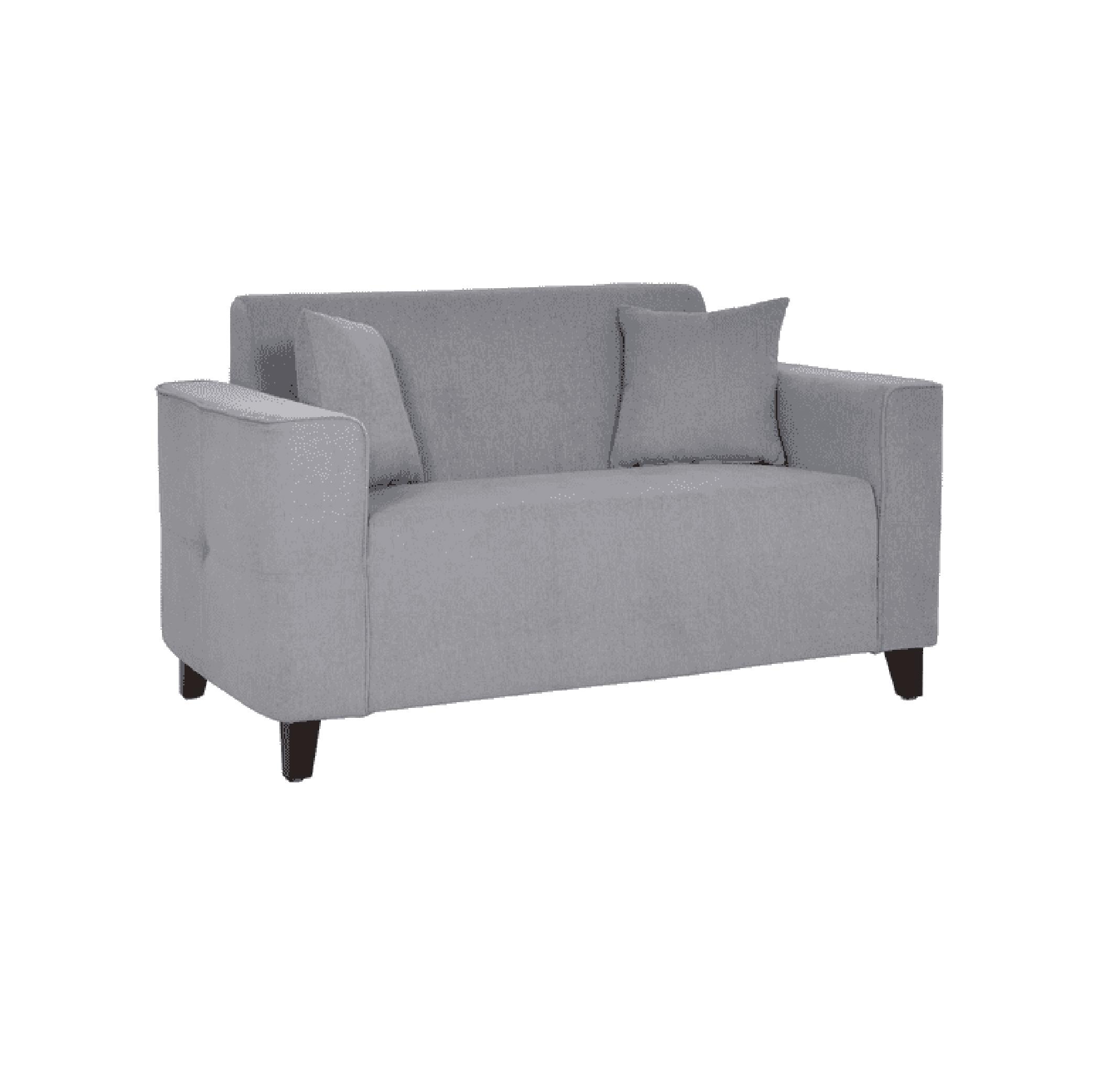 Faenza Two Seater Sofa in Ash Grey Colour