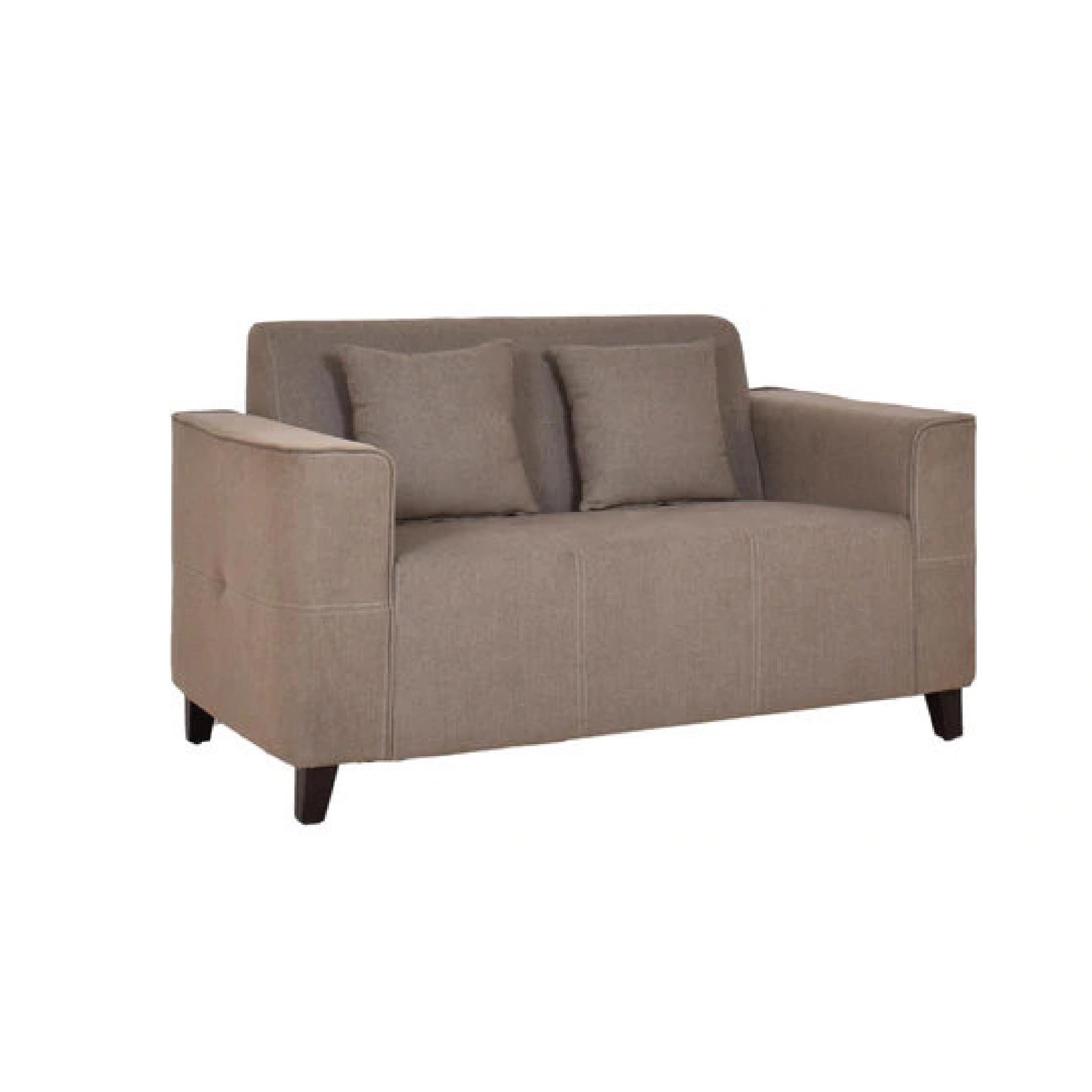 Faenza Two Seater Sofa in Sandy Brown Colour