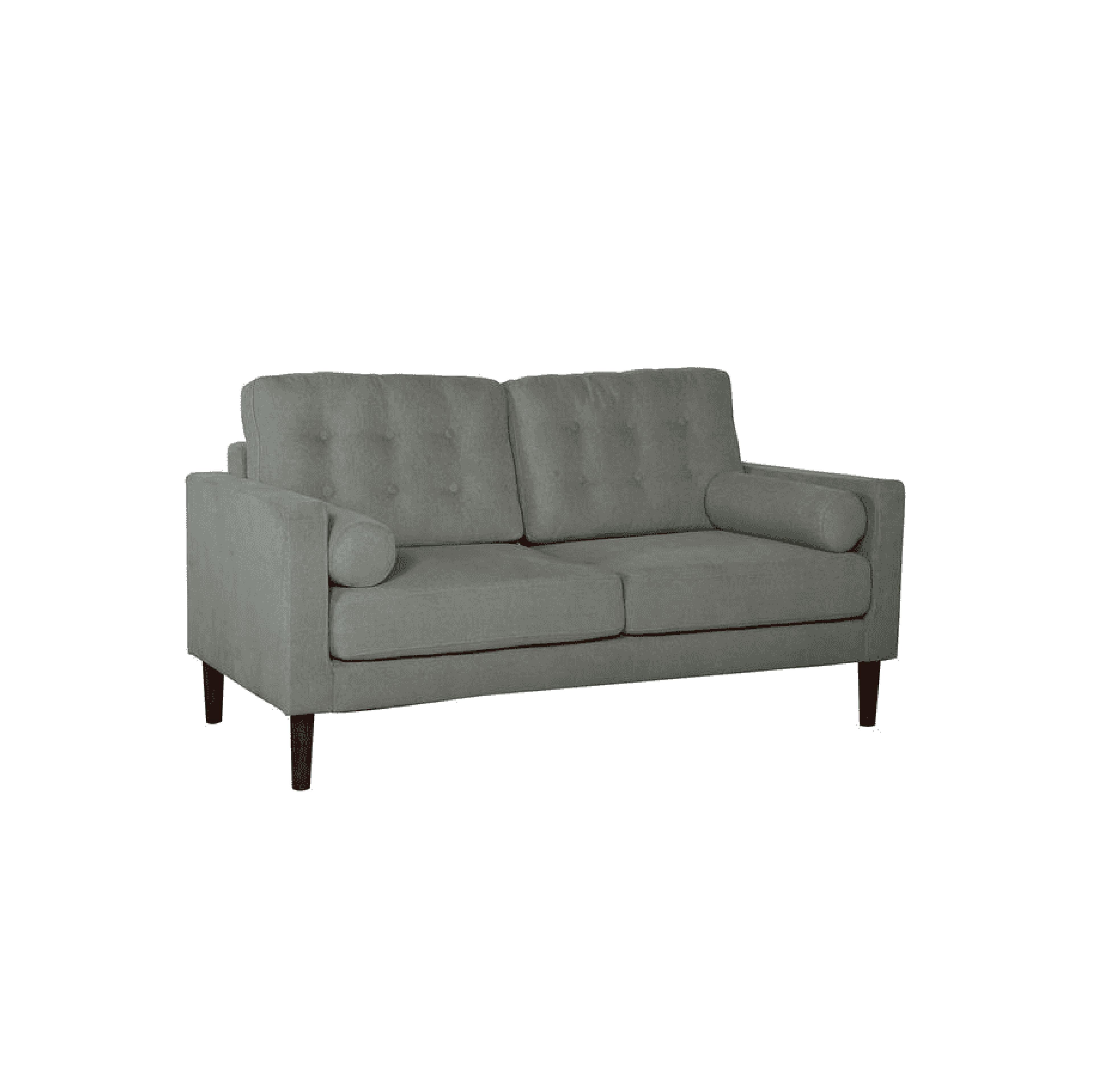 Forli Two Seater Sofa in Ash Grey Colour