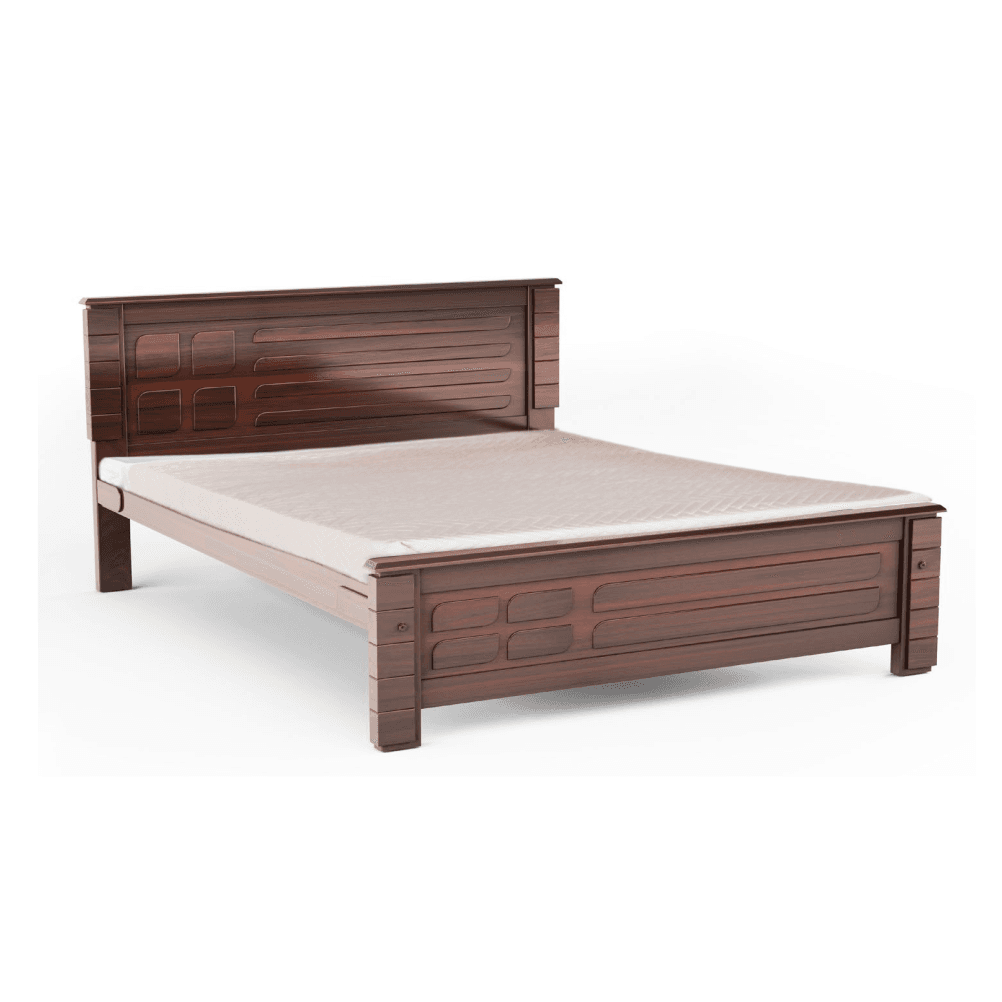 Starc Solid Wood King Size Bed