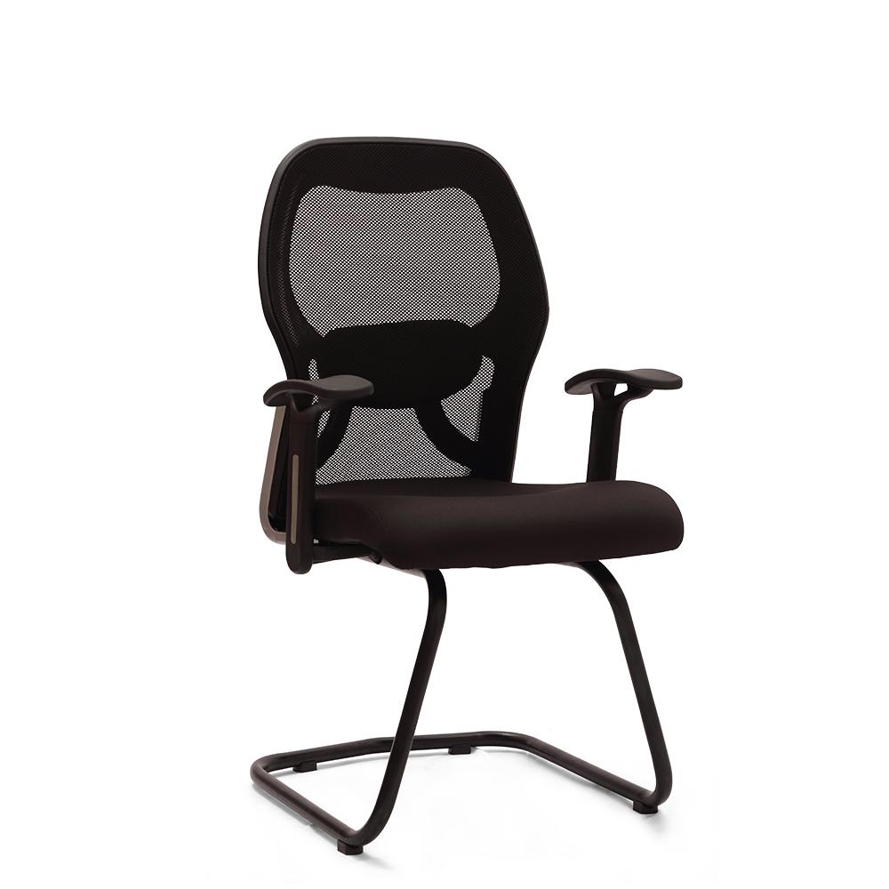 Wisbech Visitor Chair in Black Colour