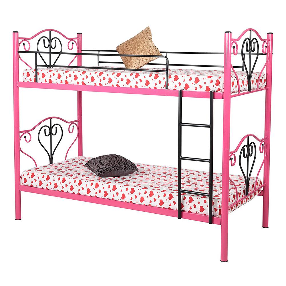 Homey Single Size Metal Bunker Beds (Without Storage )