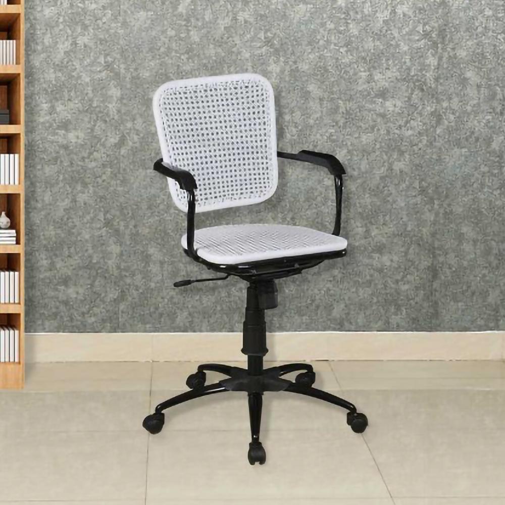 Mento Low Back Wired office chair in White Colour