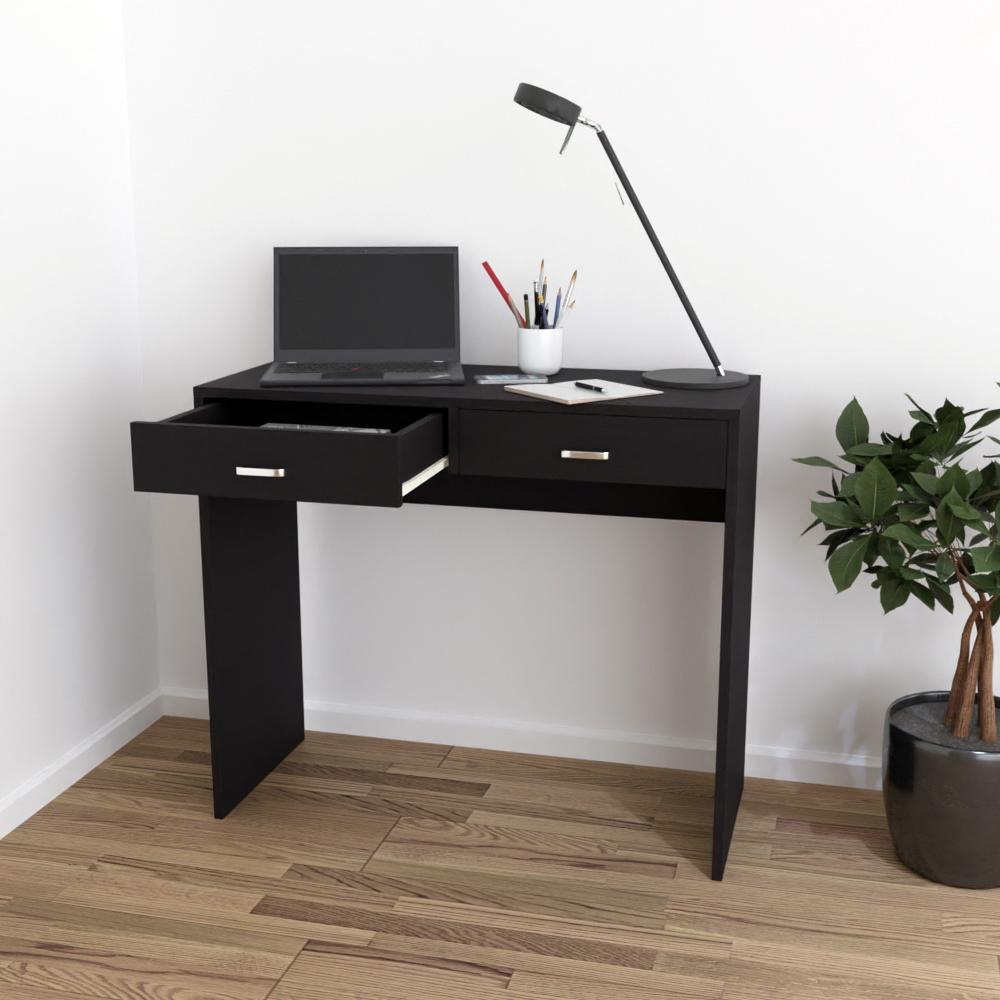 Poznan Engineered Wood Computer Table in Wenge Color
