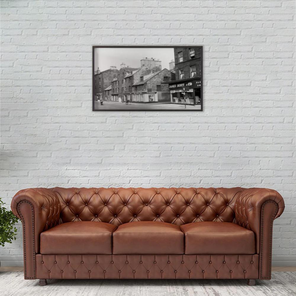 Demi 3+1+1 Fabric Sofa Set in Brown Colour