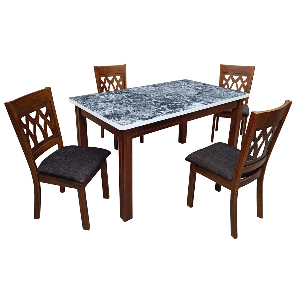 Faro 1+4 Solid Wood Dining Table