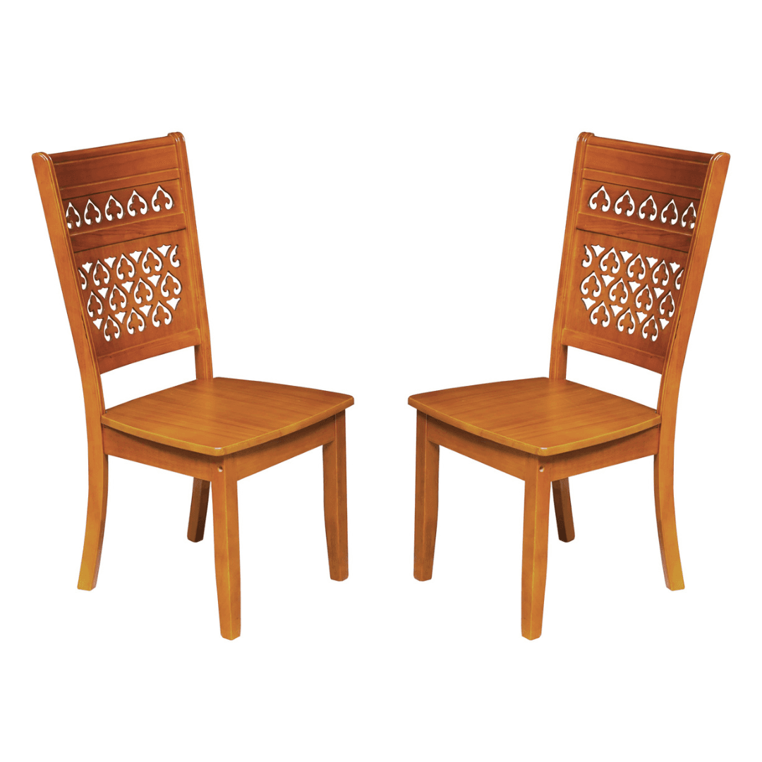 Belay Set of 2 Solidwood Dining Chair